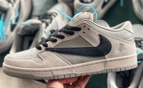 travis scott playstation shoes fake|travis scott shoes dunk low.